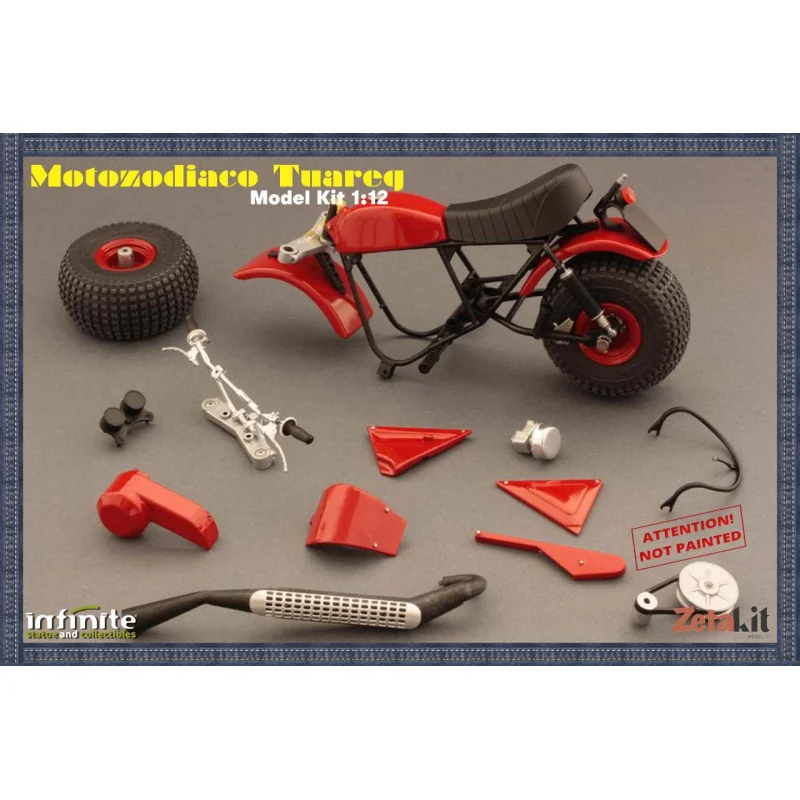 TUAREG MOTO ZODIACO MODEL KIT 1/12