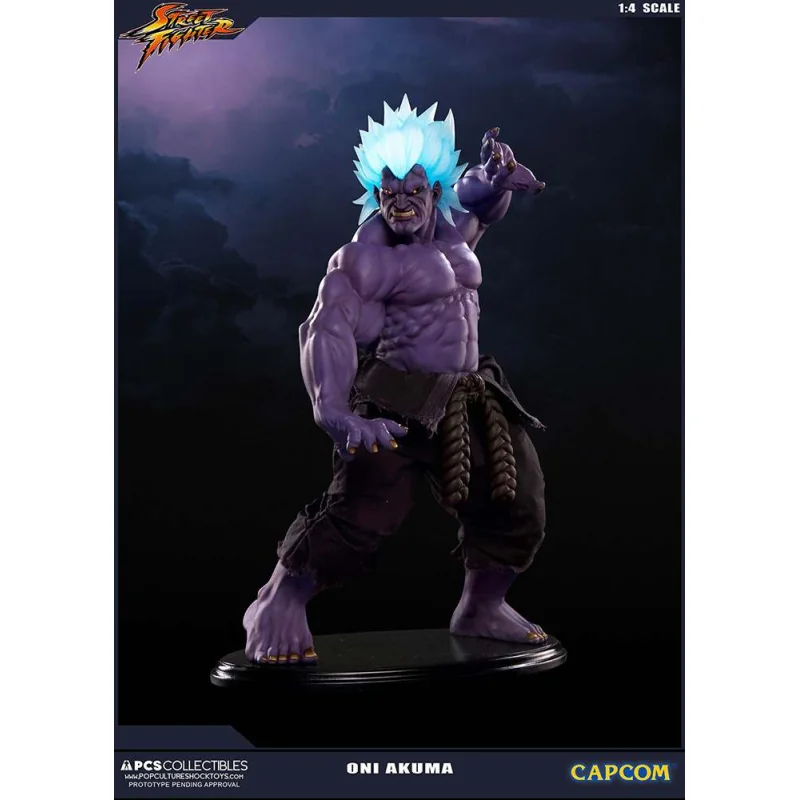 STREET FIGHTER ONI AKUMA 1/4 STATUE