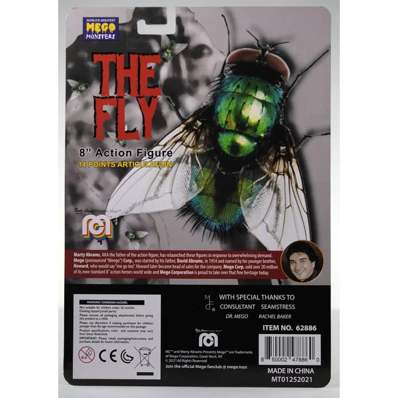 The Fly : Figurine d'action floquée Fly Monster de 20,3 cm