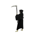 Universal Monsters : Grim Reaper Monster Black Outfit Figurine d'action de 20,3 cm