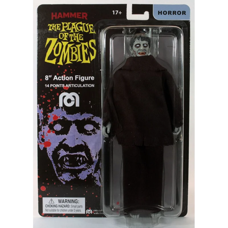 The Plague of the Zombies : Zombie Monster Light-Brown Outfit Figurine articulée de 20,3 cm