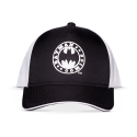 Batman: Bat Logo Casquette ajustable noire et blanche