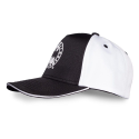 Batman: Bat Logo Casquette ajustable noire et blanche