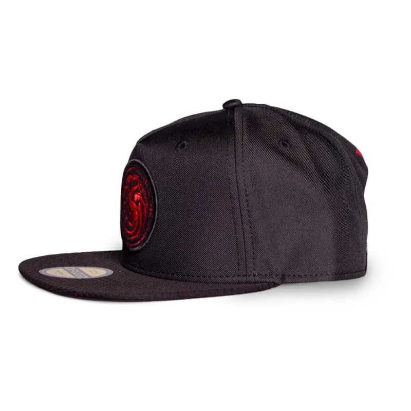 Game of Thrones : House of the Dragon - Casquette Snapback Sigil Brodée Targaryen