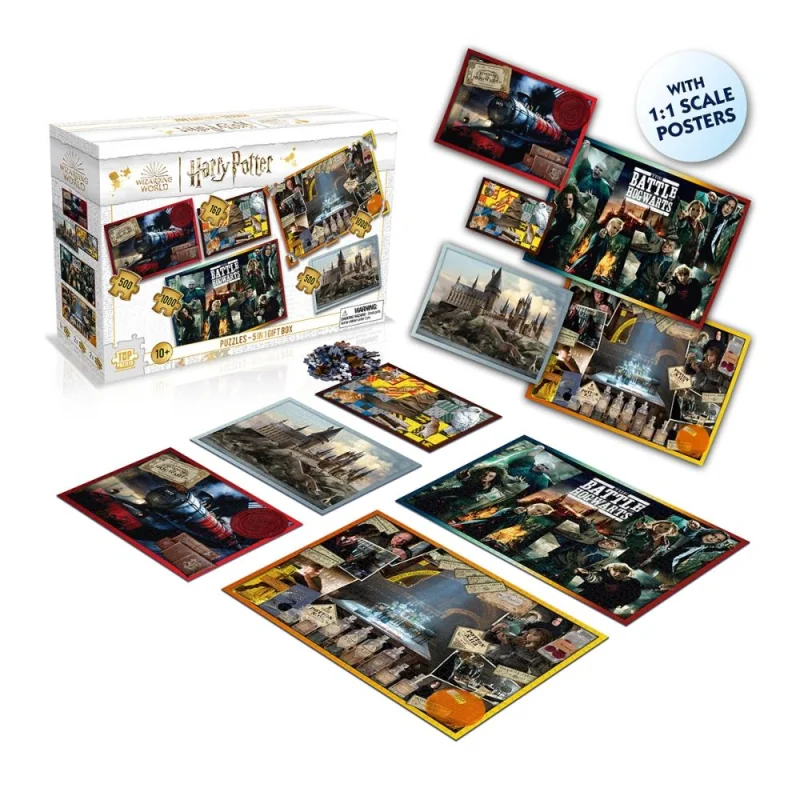 HARRY POTTER - Puzzle 5 en 1