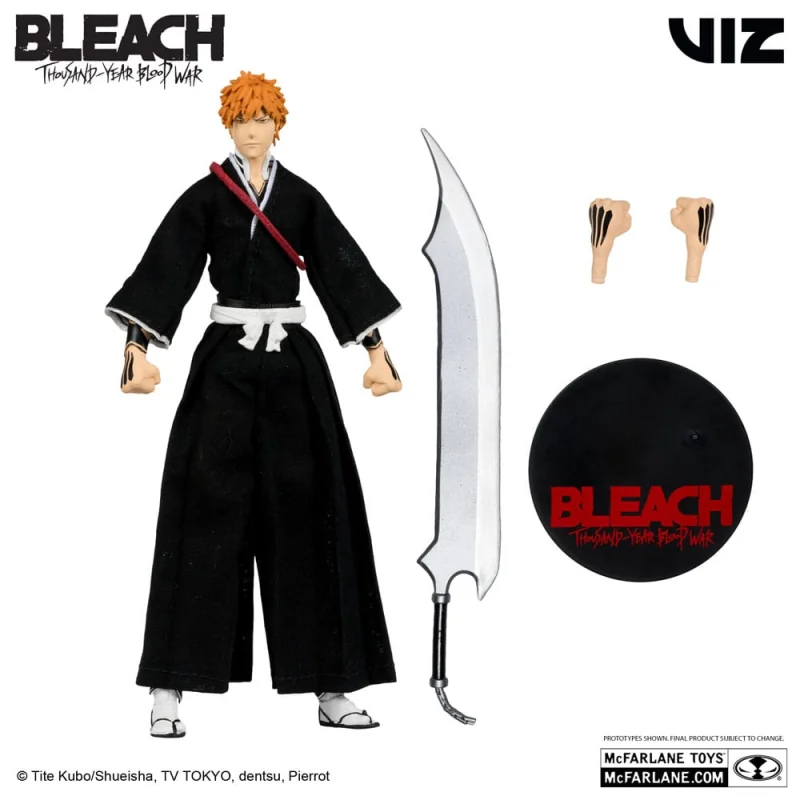 Figurine Bleach: Thousand-Year Blood War figurine Ichigo Kurosaki 18 cm