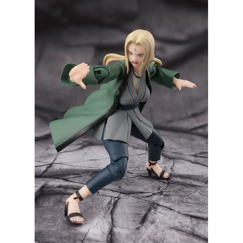 Figurine NARUTO -Tsunade "Legendary Medical Ninja" -Figurine S.H. Figuarts 14cm