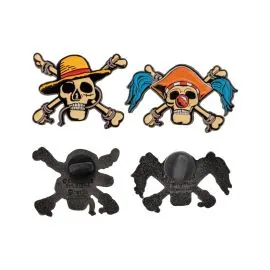 One Piece pack 2 pin's Luffy & Buggy