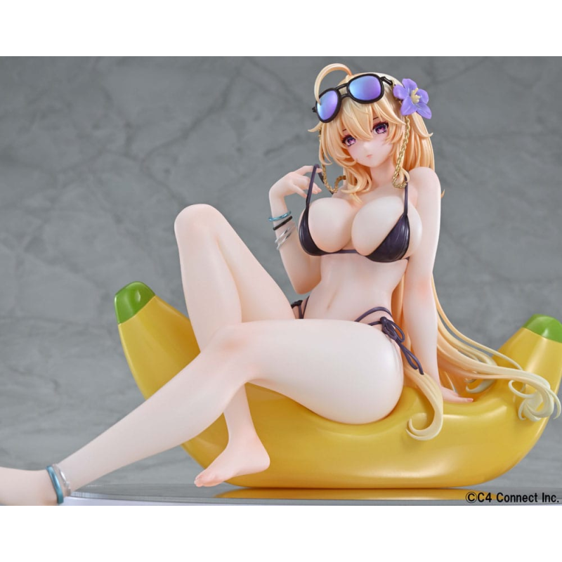 Houchi Shoujo Hyakka Ryouran no Moehime-tachi statuette PVC 1/7 Jia Xu Summer Vacation Ver. 16 cm