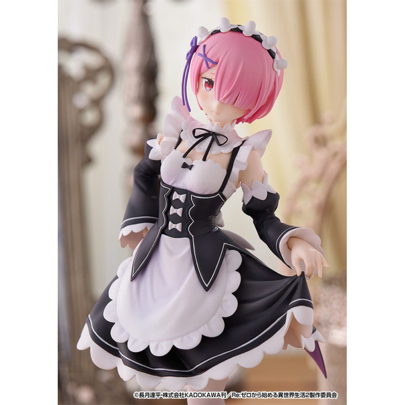 RE ZERO - Ram - Pop Up Parade L 22cm