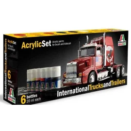 Peinture à maquette Trucks painting set