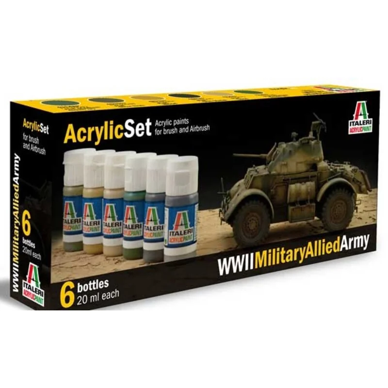 Peinture acrylique pour maquettes chez 1001hobbies