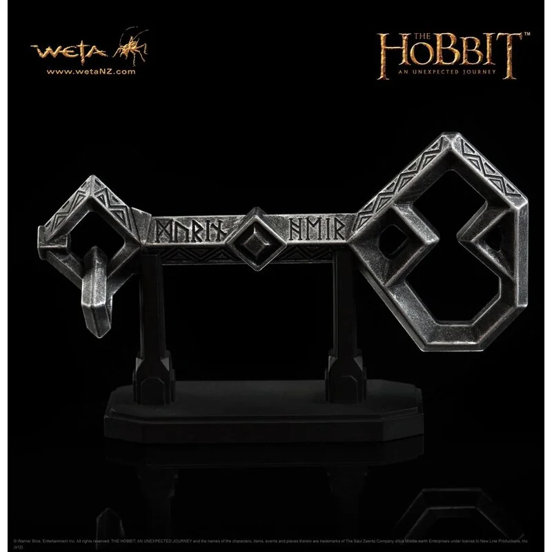 Le Hobbit réplique 1/1 clé d´Erebor 13 cm