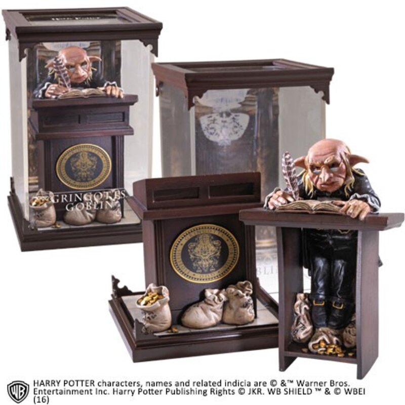  Harry Potter Statuette Magical Creatures Gringotts Goblin 19 cm