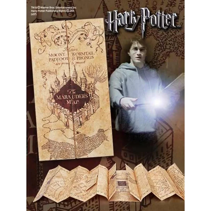  Harry Potter réplique 1/1 Carte du Maraudeur