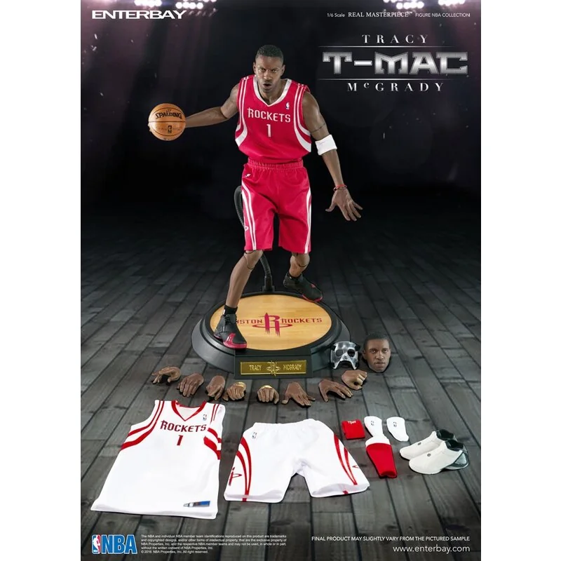 NBA Collection figurine Real Masterpiece 1/6 Tracy McGrady 30 cm