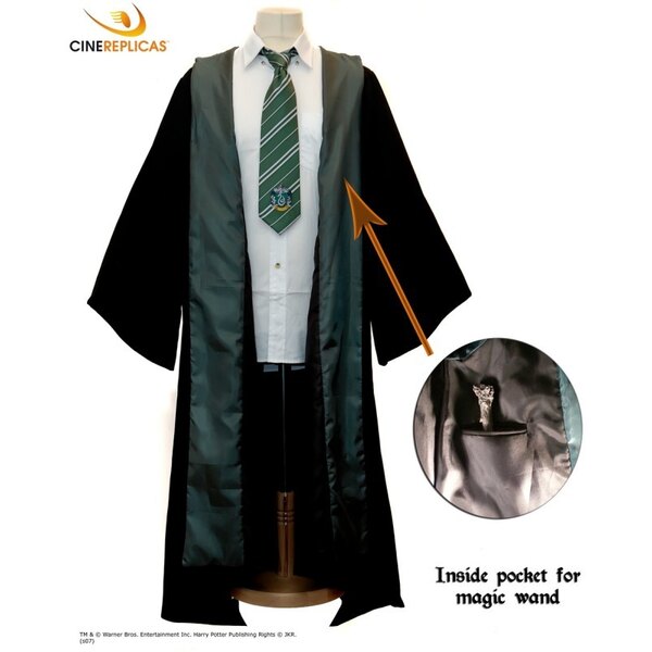 Réplique Cinereplicas Harry Potter - robe de sorcier Serpentard