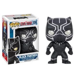 Captain America Civil War POP! Vinyl Bobble Head Black Panther 10 cm